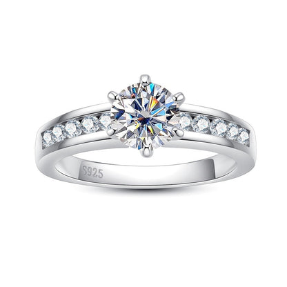 Anel Fairy Moissanite Cravejado - Loratta