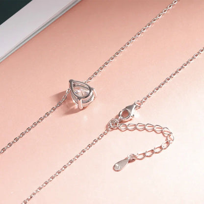 Lumina Moissanite Gold Plated Necklace