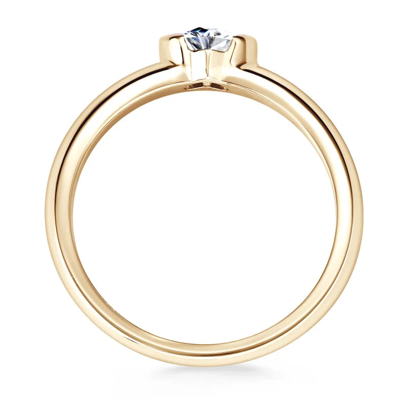 Essence of Love Moissanite Ring
