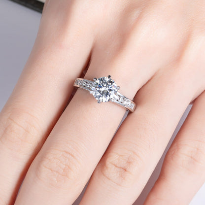 Anel Fairy Moissanite Cravejado - Loratta