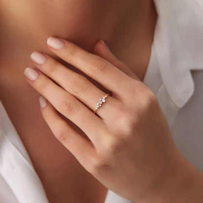 Constellation Moissanite Ring