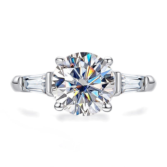 Anel Tríplice Moissanite - Loratta
