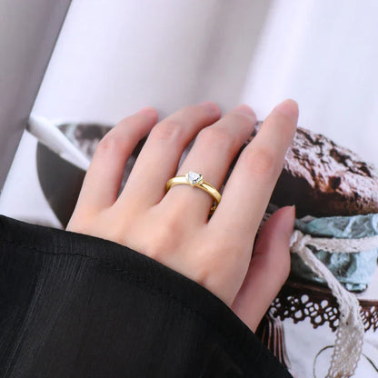 Essence of Love Moissanite Ring