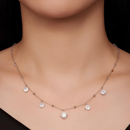 Soulshine Moissanite Gold Plated Necklace